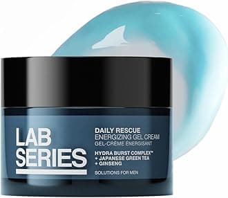 Men's Daily Rescue Energizing Gel Cream - Face Moisturizer - Anti Aging, Hydrating, Moisturizing - Skin Care for Men, 1.7 Fl Oz