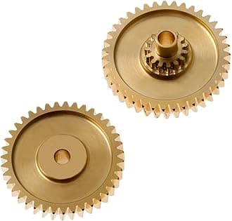HIMARKLIF Upgrade Brass Convertible Top Transmission Left Right Side Gears Compatible with Porsche Boxster 986/987 1997-2012 Replace# 98756118001