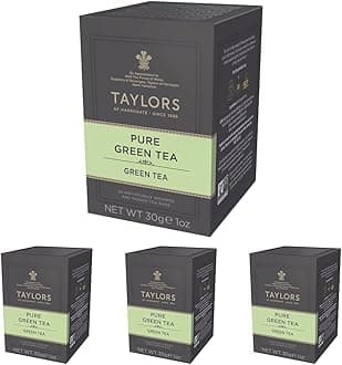 Taylors of Harrogate Pure Green Tea, 20 Count (Pack of 4)