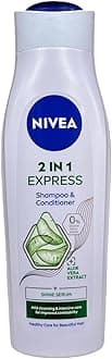 2-in-1 Care Express Mild Shampoo and Conditioner (250 ml), Intensive Nourishing Shampoo with Aloe Vera, Hair Shampoo for Care in No Time at All