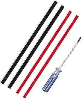 4Pcs Replacement Rolling Brush Plush Strips For Dyson V8, V10 Vacuum Cleaner, Vacuum Cleaner Rolling Brush Strips with Screwdriver