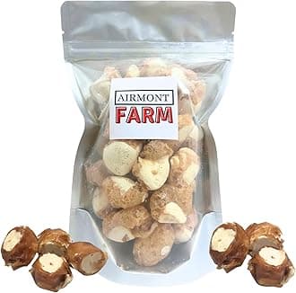 Freeze-Dried Candy Salt Water Taffy 2 oz - Cut To Bite Sized Pieces - Ships In Box - Deliciously Crunchy, Intense Flavor, Lightweight Snack (Chocolate Caramel Mocha)