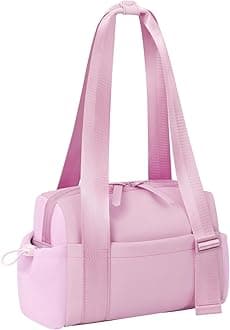 Mini Gym Bag for Women Girls Small Gym Tote Bag with Wet Compartment Waterproof Travel Duffle Bag Cute Workout Sport Bag