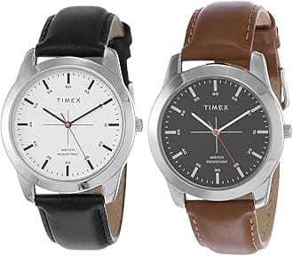 Timex Analog Men White Dial & Black Dial (TW00ZR260E + TW00ZR264E)