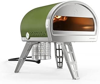 Gozney Roccbox Outdoor Pizza Oven, Green, Portable, Gas & Wood Fired, Restaurant-Grade