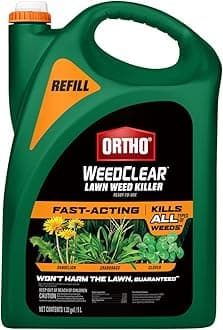 WeedClear Lawn Weed Killer Ready-To-Use Refill - Weed Killer Spray for Lawns, Kills Crabgrass, Dandelion and Clover, 1.33 gal.