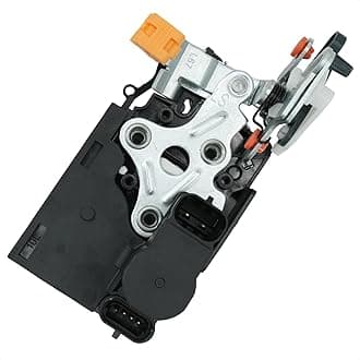 Rear Left Door Lock Actuator Compatible with Cadillac Escalade Chevy Avalanche Silverado Suburban Tahoe GMC Sierra Yukon, Door Latch Assembly Replaces 15110651, 15068504