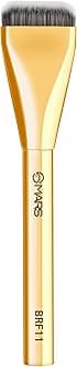Artist's Arsenal Ultra Thin Foundation Makeup Brush For Blending Liquid Foundation & Cream | Ultra Thin Bristles | Flawless Application | Sleek Design for Minimal Effort (Golden)