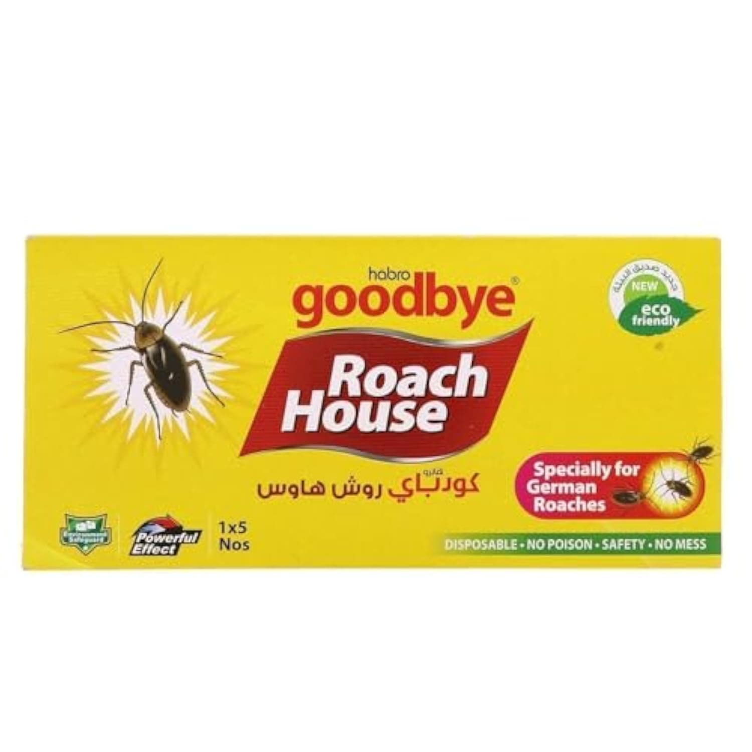 Goodbye Roach House Cockroach Trap 5's