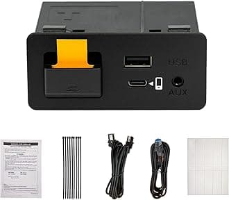 Mazda Carplay and Android Auto Retrofit Kit, TK78-66-9U0C OEM Media Hub Fits to MZD Connect System, Compatible with Mazda 2/3/6/CX3/CX5/CX9/MX5 2015-2020 Year(Type-c Fast Charging Interface)
