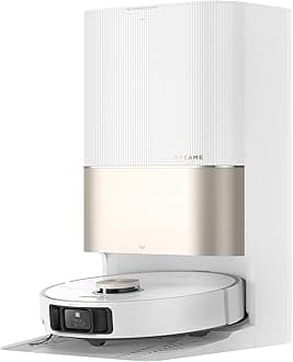 dreame X40 Ultra Complete Robot Vacuum Cleaner, 12000 Pa Robotic Vacuum with Removable and Lift Mop, Extensive Cleaning with Side Brushes, MopExtend technology, Self-Cleaning Mop in 70° Hot Water