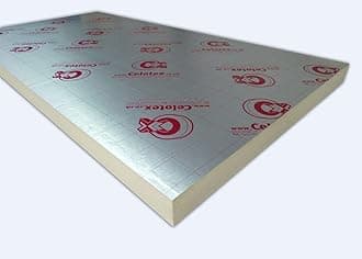 2400 x 1200 x 100mm Celotex GA4100 / Kingspan TP10 / TF70 / Ecotherm Ecoversal Foil Insulation (12)