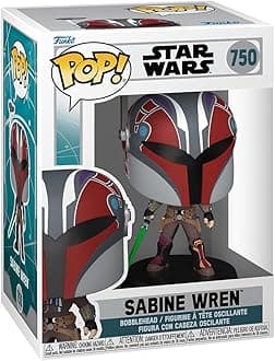 Funko Pop! Star Wars: Ahsoka - Sabine Wren - Star Wars Ahsoka - Vinyl Collectible Figure - Gift Idea - Official Merchandise - Toy for Children and Adults - TV Fans - Model Figure for Collectors