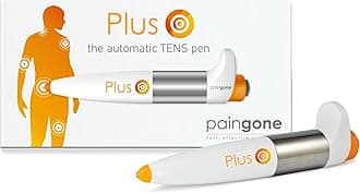 Paingone Plus, The Automatic TENS Pen - Fast, Effective Pain Relief for Sore & Aching Muscles- Use on Hands, Feet, Knees & More - Compact & Portable with No Wires, Pads or Gels