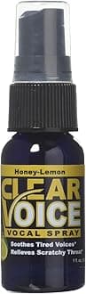 Clear Voice Vocal Spray Honey Lemon