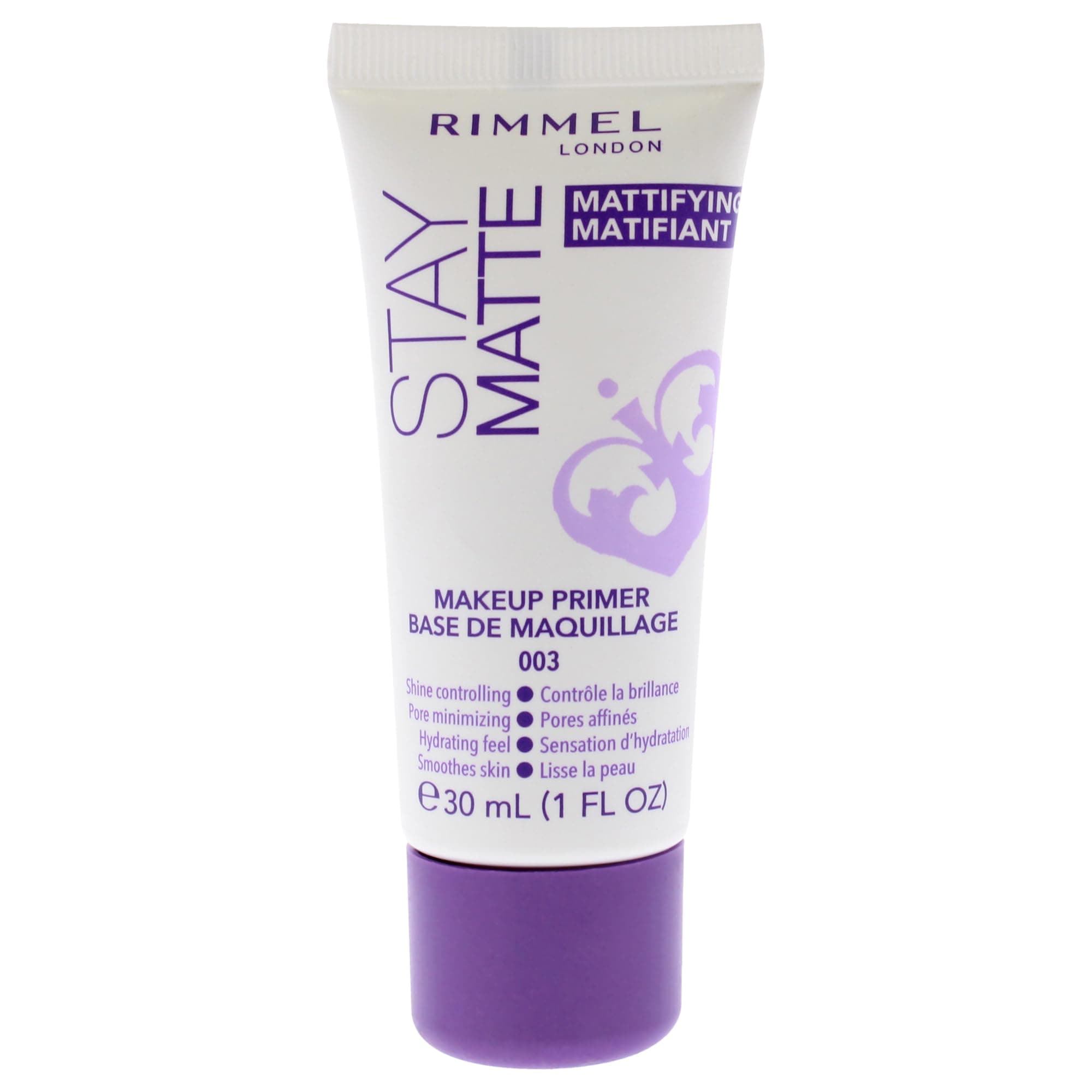 London Stay Matte - 003 - Primer, Ultra-Lightweight, Controls Shine, Doesn’t Feel Greasy, 1oz
