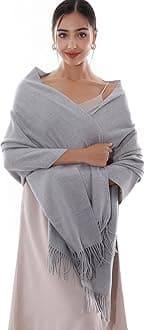 RIIQIICHY Women Scarf Pashmina Shawls and Wraps for Wedding Ladies Winter Scarves