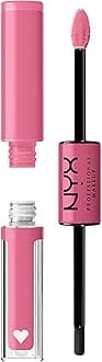NYX Professional Makeup Lip Gloss, High Pigment, Long Lasting Lip Shine, No Transfer, Shine Loud, Glass Shine, Upto 16H Wear, Vegan Formula, Shade: Trophy Life