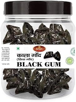 - BNSN Kala Gond | Gond Siyah | Natural Black Gum | Traditional Botanical Ingredient (100g)
