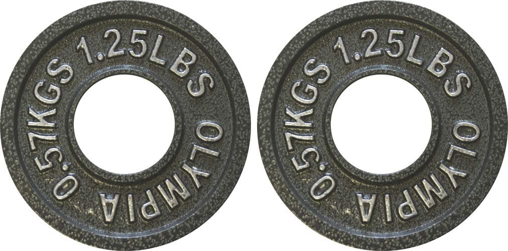 2'' Gray Olympic Plate