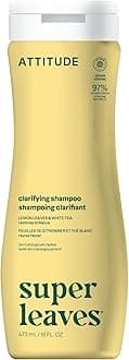 Natural Shampoo - Clarifying, White Tea and Lemon Leaves, 16 Fluid Ounce