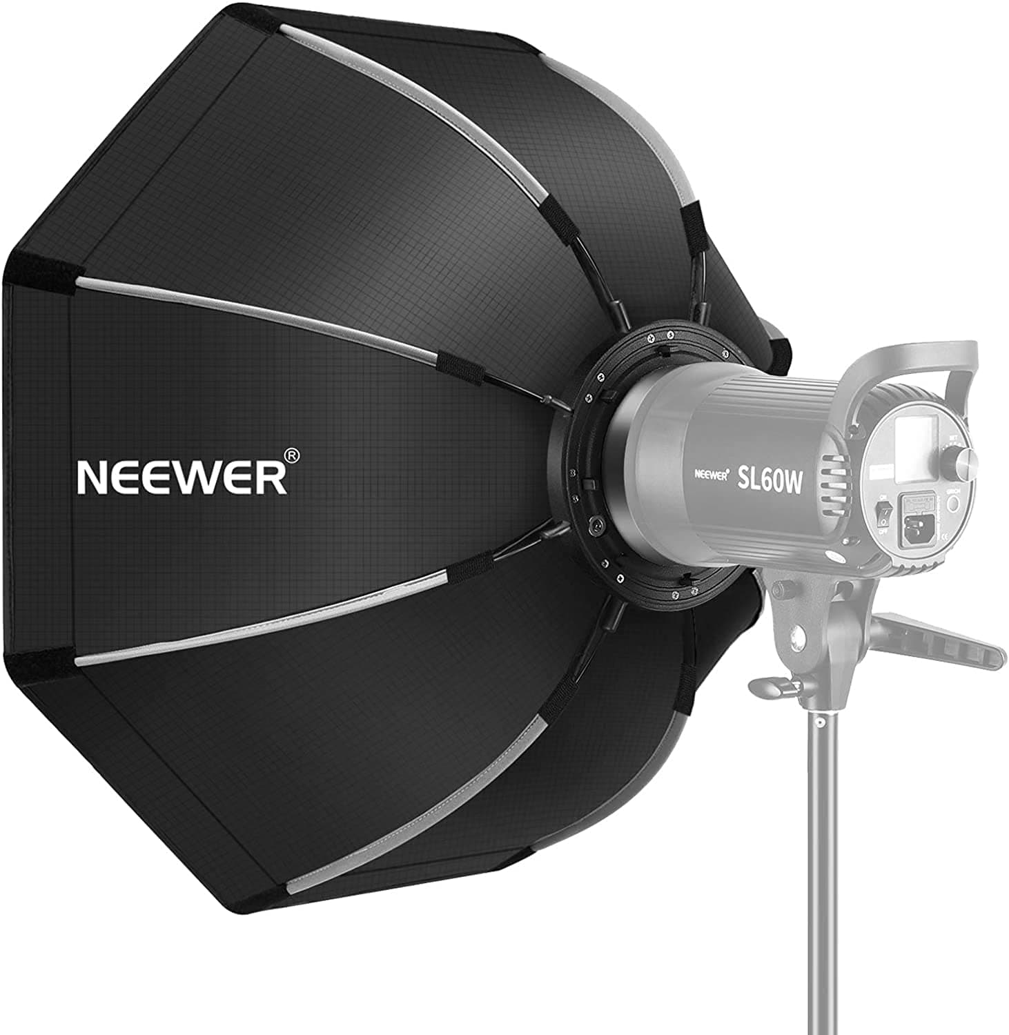 26''/65cm Octagonal Softbox Quick Release, with Bowens Mount, Carrying Bag Compatible with Neewer CB60 CB100 CB150 Vision 4 S101-300W/400W and Other Bowens Mount Light -SF-RPBO26