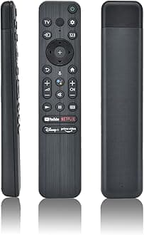 JISOWA Voice Remote Control for Sony XR A80K A80CK X80K X80CK A90K X90K X90CK A95K X85K X95K Z9K Series Bravia OLED Ultra HD Smart TV RMF-TX800U RMF-TX900U 1-013-691-22 RMFTX800U RMFTX900U Replacement