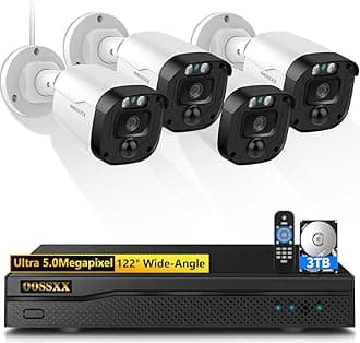 Outdoor Wired Security Camera System Home Video Surveillance Cameras Systems