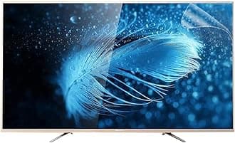 CHHD 32-75 بوصة حامي شاشة التلفزيون، ضد اللمعان/مكافحة الضوء الأزرق/فيلم مضاد للخدش، تخفيف إجهاد العين، للداخلية والخارجية تلفزيون LCD و LED و OLED و QLED 4K عالي الدقة