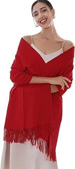 RIIQIICHY Women Scarf Pashmina Shawls and Wraps for Wedding Ladies Winter Scarves