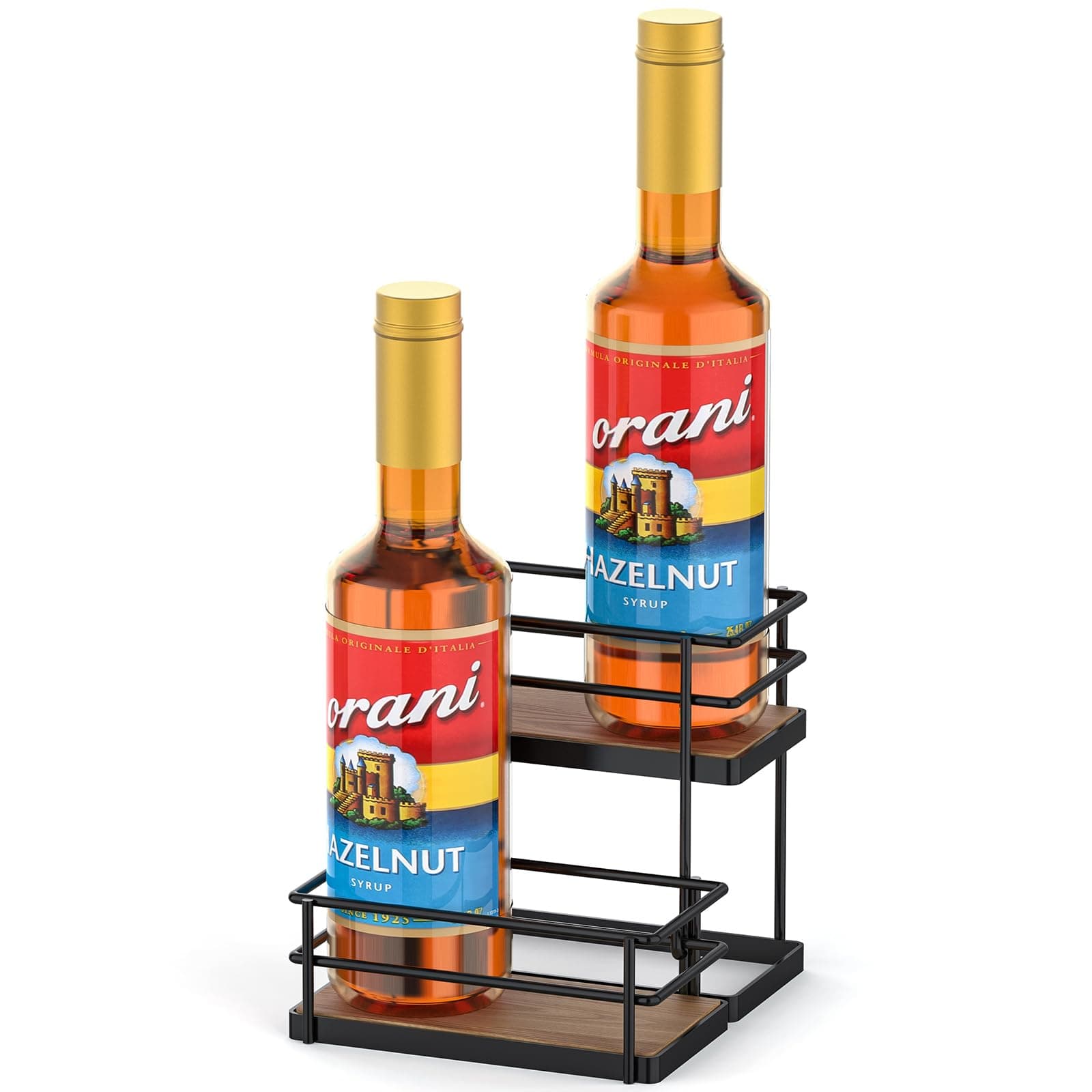 4 Bottles Syrup Rack