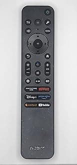 New Remotes Sony RMF-TX920U TV Remote Control for 2024 Sony TVs Backlit, Voice, Remote Finder, USB Changing and Cleanable Case