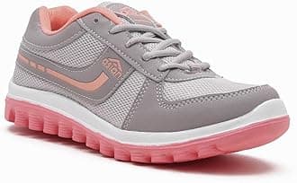ASIANWomen's Cute Running Shoes,Walking Shoes (Black,Pink, numeric_5)