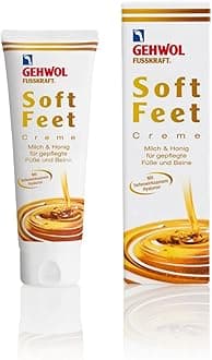 Fusskraft Soft Feet Cream 125ml - Silky Smooth Feeling with Milk & Honey