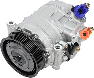 AC Compressor 2006-2007 for B-MW 325i 325i 328i 330i 2008-2013 for B-MW 528i Z4 3.0L 2008-2013 for B-MW M3 4.0L 2006-2010 Fit for BMW M5 M6 5.0L Fast Cooling A/C Compressor with Clutch