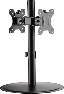 Neustar BACK TO BACK DUAL MONITOR STAND| DUAL MONITOR DESK MOUNT| DUAL MONITOR ARM FOR COUNTER DISPLAY