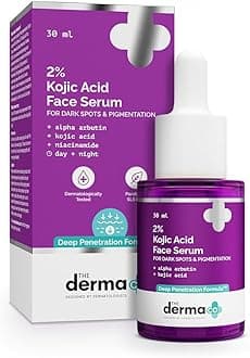 2% Kojic Acid Face Serum with 1% Alpha Arbutin & Niacinamide, Deep Penetration Formula for Pigmentation, Dark Spots, Hyperpigmentation & Uneven Skin Tone, Brightening Serum All Skin, 30ml