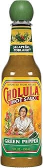 Cholula Green Pepper Hot Sauce 5 Fl Oz (Pack of 4)