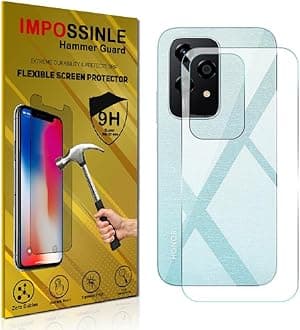 FCS Back (Glossy) for Honor 200 Lite 5G | TPU Glossy Finish Flexible Film Self Healing Screen Protector | Screen Guard