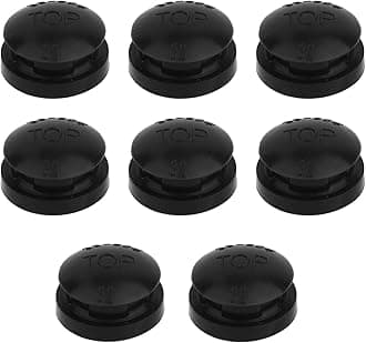 8pcs 09915 Pressure Cooker Overpressure Plugs, Durable Plastic Replacement Parts for Presto Pressure Cookers & Canners (Black)