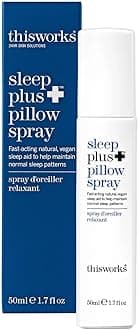 This Works Sleep Plus Pillow Spray, 50 ml - Motion-Activated Sleep Spray Infused with Lavender, Camomile and Vetivert - Science-Backed Pillow Spray Designed to Aid Restless Sleepers