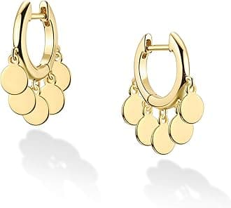 Gold Huggie Hoop Earrings 14K Gold Plated Dainty Small Simple Hypoallergenic Jewelry Gift for Women