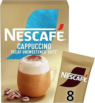 Instant Gold Cafe Menu Cappuccino Decaff Unsweetened