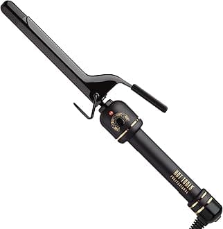 Hot Tools Professional Black Gold Curling Iron/Wand, 3/4 inch