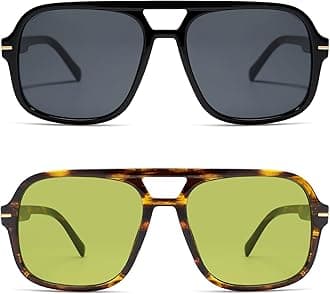 Retro Trendy Square Aviator Sunglasses Womens Mens 70s Classic Vintage Oversized Sun Glasses AR82173