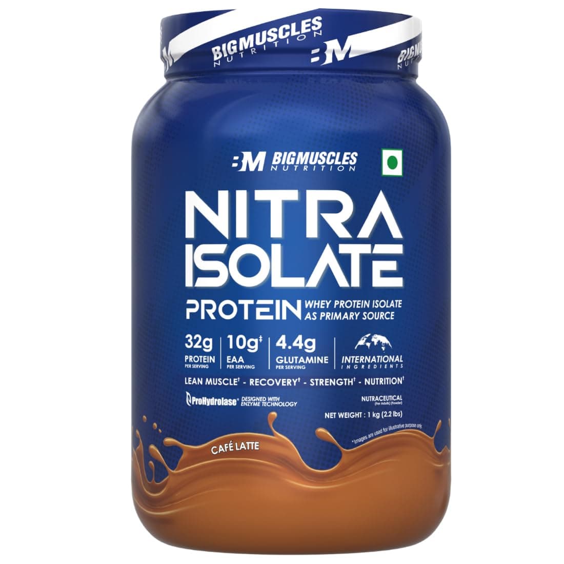 Nitra Isolate (1kg, Cafe Latte)