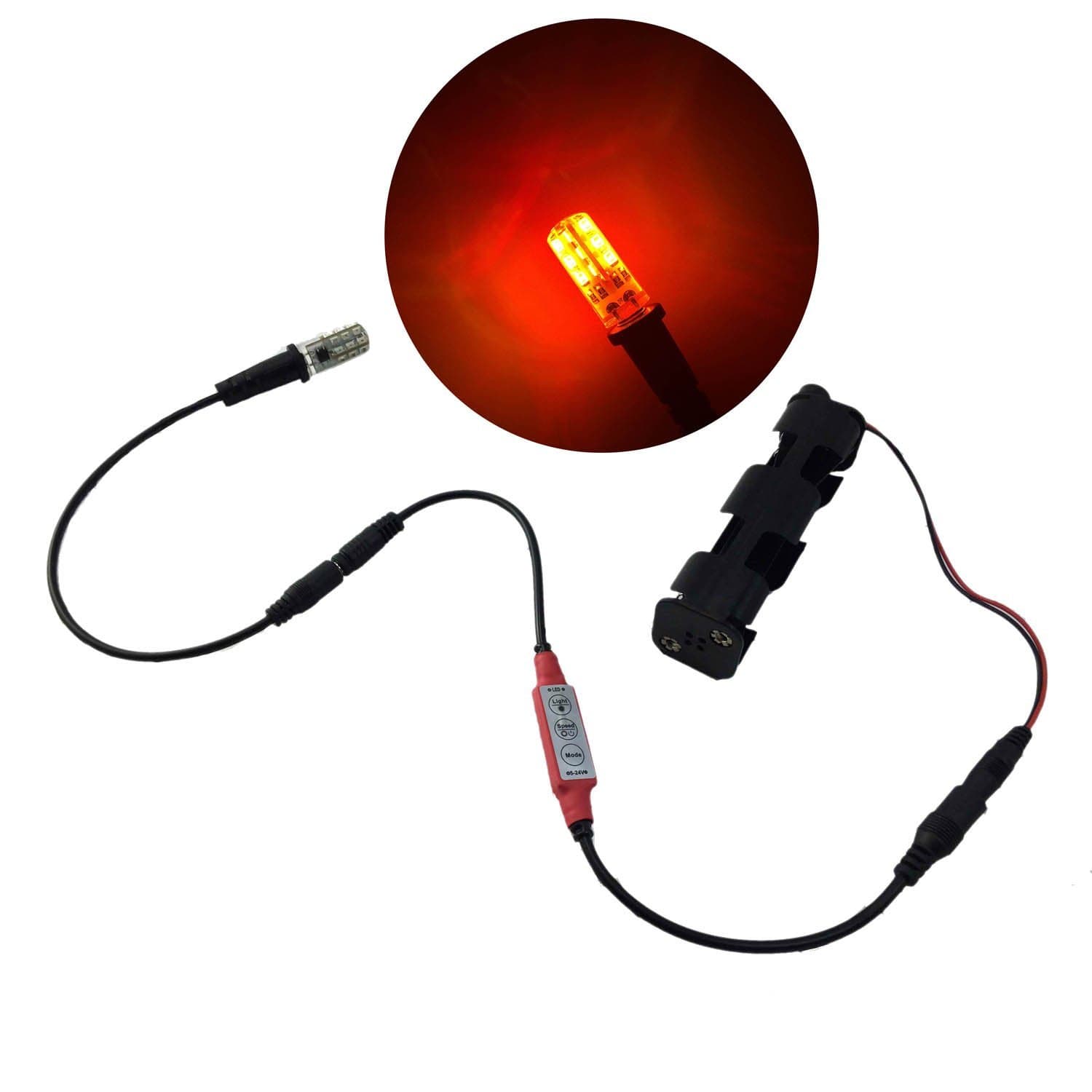 Fire Effect Ember Orange Flame Simulation Led Flicker Light for Props Theatrical Scenery