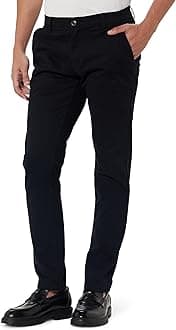 Men's Solid Slim Fit Chinos