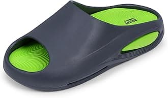 DOCTOR EXTRA SOFT Men's Classic Ultra Soft Sliders/Slippers with Cushion FootBed for Adult | Comfortable & Light Weight | Stylish & Anti-Skid | Waterproof & Everyday Flip Flops for Gents/Boys D-507