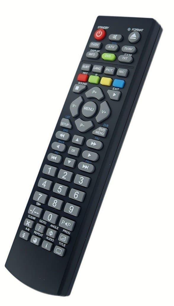 Replacement Remote Control for LCD TV TECHNIKA LCD22-218